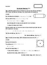 Các bài toán về hình học Lớp 5